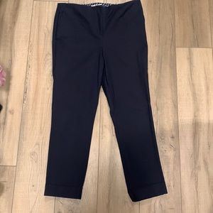 Navy slacks